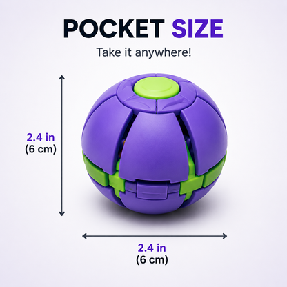 Press To Spin Ball™ – 360° Tactile Fidget & Stress Relief Toy