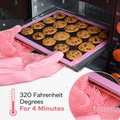 Silicone Cleaning Glove™ – Reusable Scrubbing Glove for Kitchen, Dishes & Bathroom